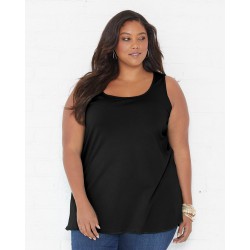 LAT - Curvy Collection Women's Premium Jersey Tank