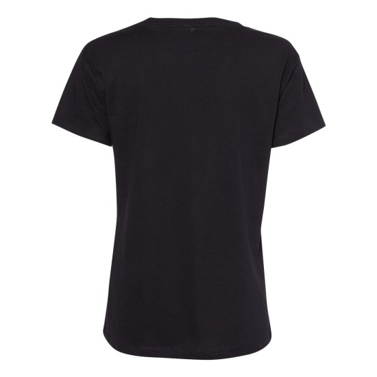 Next Level - Women’s Fine Jersey Relaxed V T-Shirt