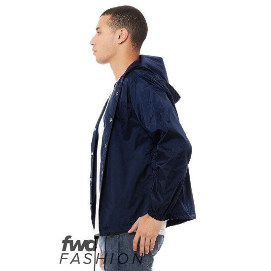 BELLA + CANVAS - Fast Fashion Hooded Coach's Jacket