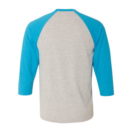 Hanes - X-Temp® Three-Quarter Raglan Sleeve Baseball T-Shirt