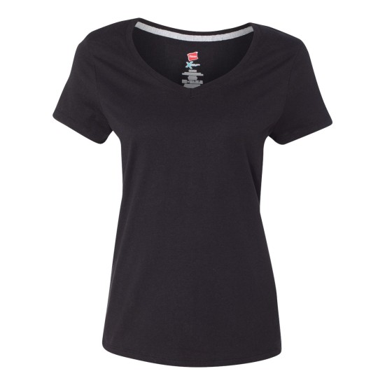 Hanes - X-Temp® Women’s V-Neck Short Sleeve T-Shirt