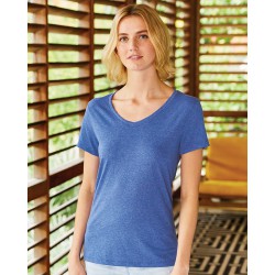 Hanes - Women’s Premium Triblend V-Neck Short Sleeve T-Shirt