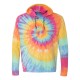 Tie-Dyed Hooded Pullover T-Shirt - 430VR