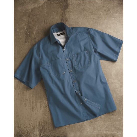 Guide Cotton Poplin Short Sleeve Shirt - 4357