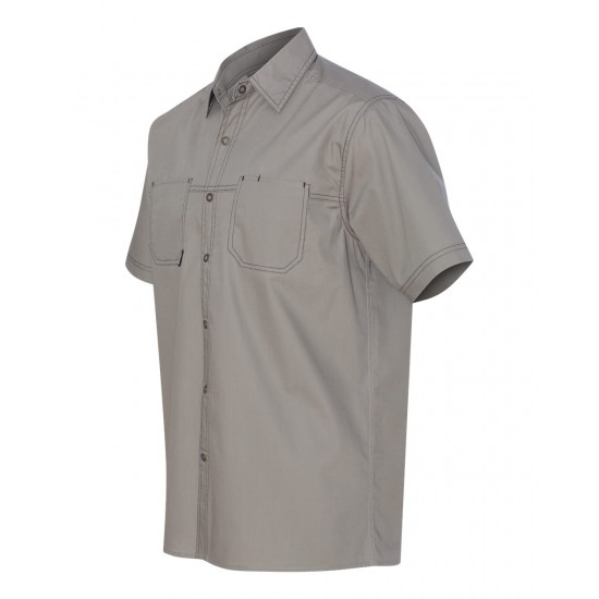 Guide Cotton Poplin Short Sleeve Shirt - 4357