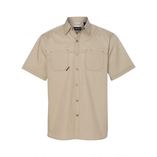 Guide Cotton Poplin Short Sleeve Shirt - 4357