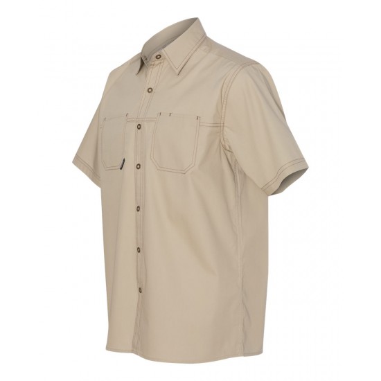 Guide Cotton Poplin Short Sleeve Shirt - 4357