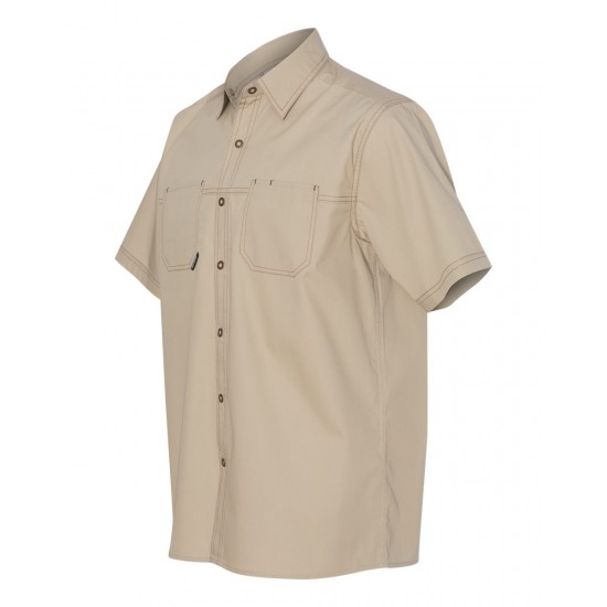 Guide Cotton Poplin Short Sleeve Shirt - 4357