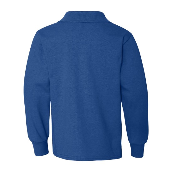 JERZEES - SpotShield™ Youth Long Sleeve Sport Shirt