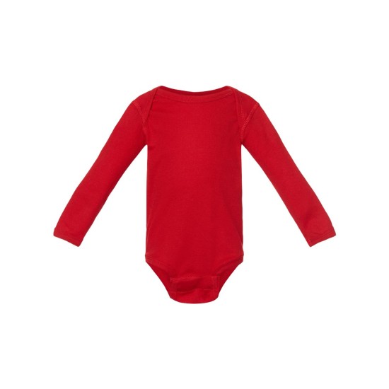 Infant Long Sleeve Baby Rib Bodysuit - 4411