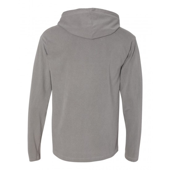 Comfort Colors - Garment-Dyed Heavyweight Hooded Long Sleeve T-Shirt