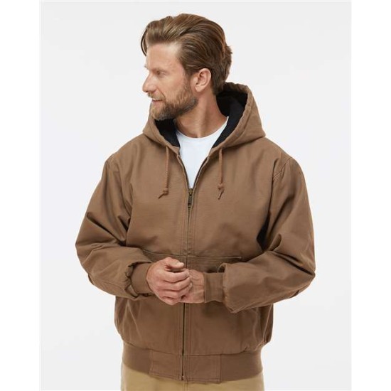 Cheyenne Boulder Cloth™ Hooded Jacket with Tricot Quilt Lining Tall Sizes - 5020T