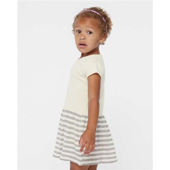 Toddler Baby Rib Dress - 5323