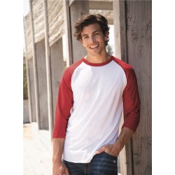 JERZEES - Premium Blend Ringspun Three-Quarter Sleeve Raglan Baseball T-Shirt