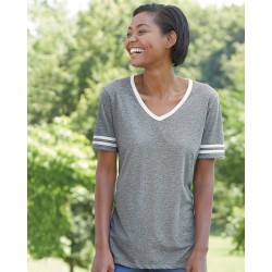 JERZEES - Women's Varsity Triblend V-Neck T-Shirt