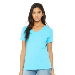 BELLA + CANVAS - Women’s Relaxed Jersey V-Neck Tee