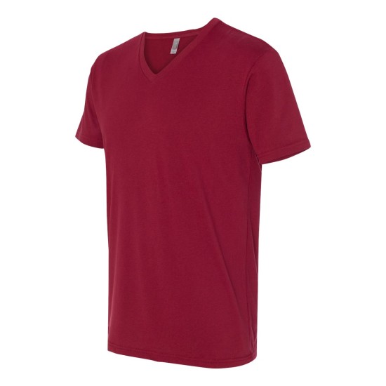 Next Level - Premium Fitted Sueded V-Neck T-Shirt