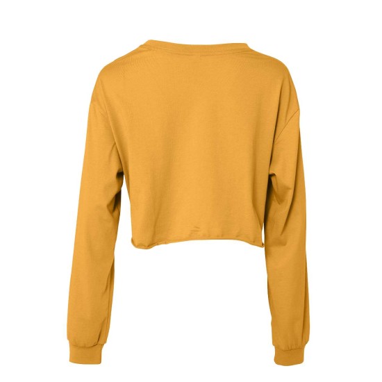 BELLA + CANVAS - Fast Fashion Women's Cropped Long Sleeve Tee