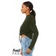 BELLA + CANVAS - Fast Fashion Women's Cinched Cropped Hoodie