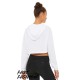 BELLA + CANVAS - Fast Fashion Women's Cinched Cropped Hoodie