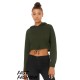 BELLA + CANVAS - Fast Fashion Women's Cinched Cropped Hoodie