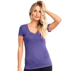 Next Level - Women’s Triblend Short Sleeve Deep V