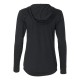 Anvil - Women's Triblend Full-Zip Hooded Long Sleeve T-Shirt