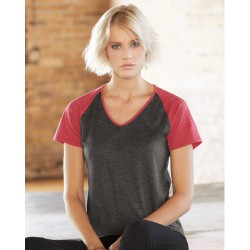 Anvil - Women’s Triblend Colorblocked Raglan T-Shirt