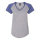 Anvil - Women’s Triblend Colorblocked Raglan T-Shirt