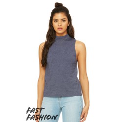 BELLA + CANVAS - Fast Fashion Women's Mock Neck Tank