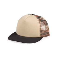 Mega Cap - Foam Front Flat Bill Trucker Cap