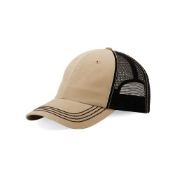 Mega Cap - Washed Twill Trucker Cap