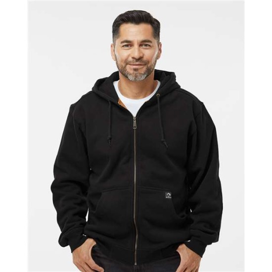 Crossfire Heavyweight Power Fleece Hooded Jacket with Thermal Lining Tall Sizes - 7033T