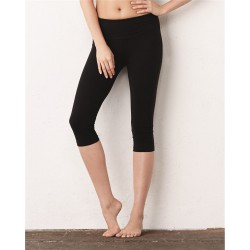 BELLA + CANVAS - Women's Cotton Spandex Capri Fit Leggings