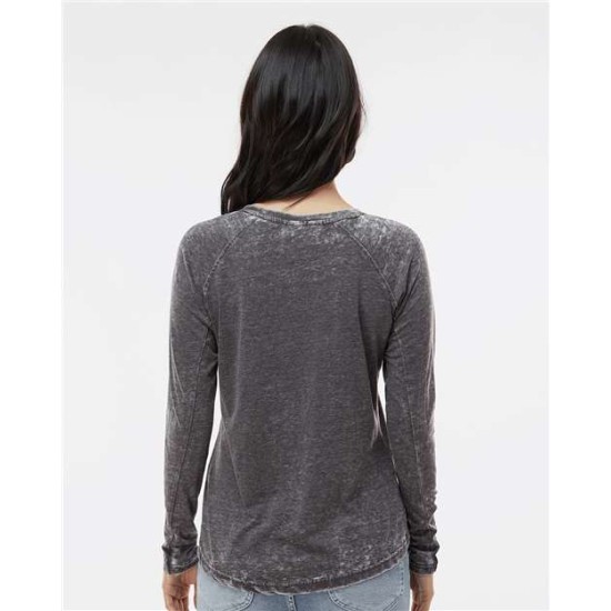 J. America - Women’s Zen Jersey Hi-Low Long Sleeve T-Shirt