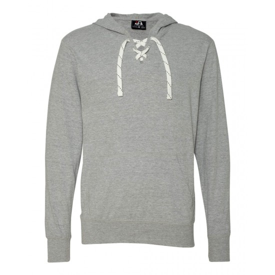 J. America - Jersey Sport Lace Hooded Pullover