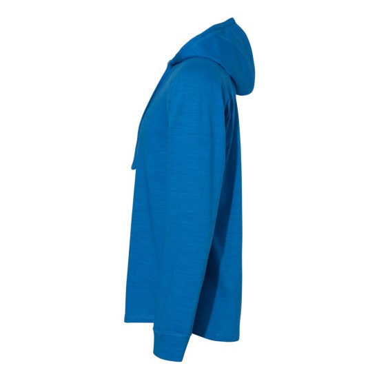 J. America - Vintage Slub Knit Hooded Long Sleeve Pullover