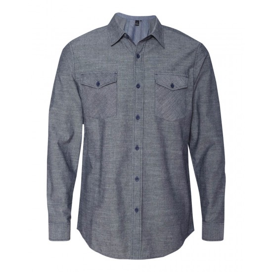 Burnside - Chambray Long Sleeve Shirt
