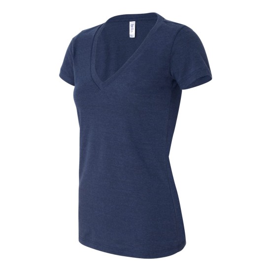 BELLA + CANVAS - Women’s Triblend Deep V-Neck Tee