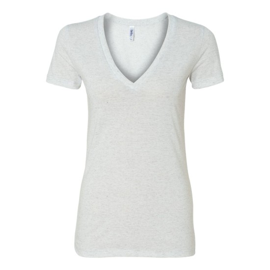 BELLA + CANVAS - Women’s Triblend Deep V-Neck Tee