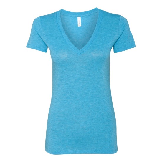 BELLA + CANVAS - Women’s Triblend Deep V-Neck Tee