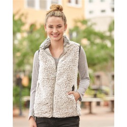 J. America - Women’s Epic Sherpa Full-Zip Vest