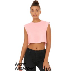 BELLA + CANVAS - Fast Fashion Women's Festival Cropped Tank