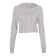 BELLA + CANVAS - Fast Fashion Women’s Triblend Cropped Long Sleeve Hoodie