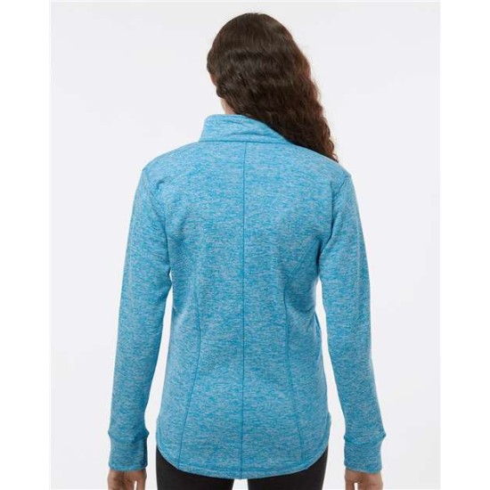 J. America - Women's Cosmic Fleece Quarter-Zip Pullover