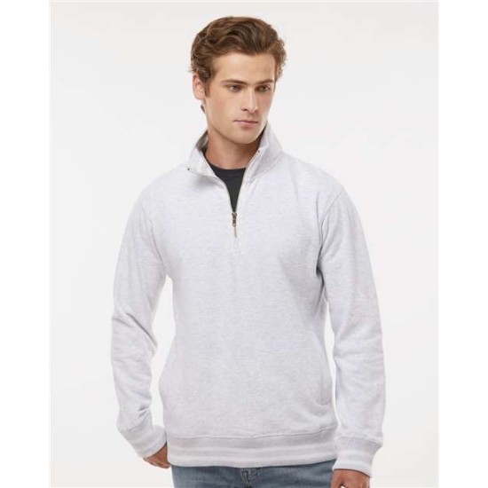 J. America - Relay Fleece Quarter-Zip Sweatshirt