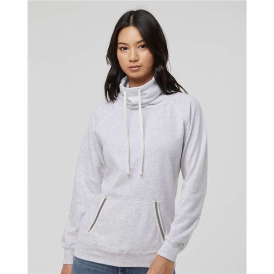 J. America - Women’s Relay Cowl Neck Sweatshirt