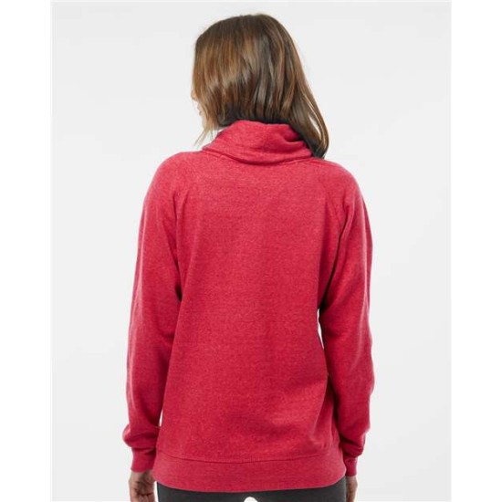 J. America - Women’s Relay Cowl Neck Sweatshirt