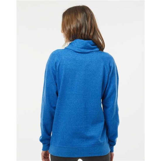 J. America - Women’s Relay Cowl Neck Sweatshirt