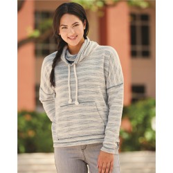 J. America - Women’s Baja French Terry Cowl Neck Pullover